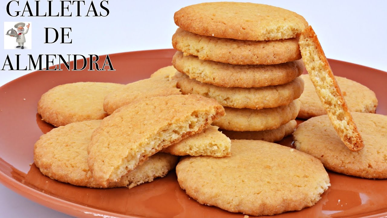 GALLETAS de ALMENDRA | Fáciles y CRUJIENTES | Las Recetas del Abuelo
