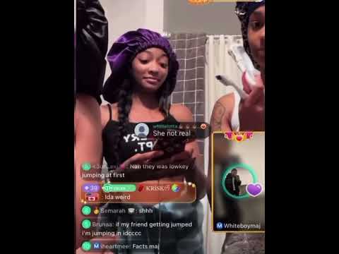 Nyema , Ida, Necia Went Live With Maj After Fight🍵 Bigo live *mesyyyyyy🍵