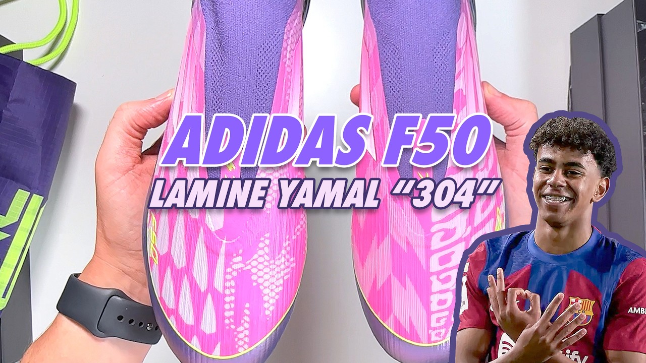 New Lamine Yamal adidas F50 "304" Limited Edition Unboxing | Football Boots Collection