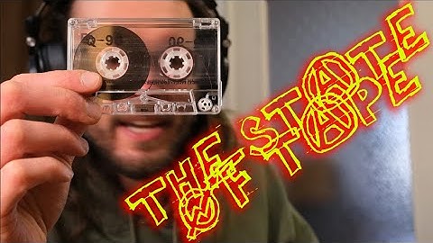 The state of brand new cassette tapes