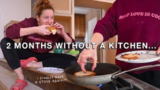 cooking my first meal on the NEW 6 BURNER RANGE!! // vlogmas day 3