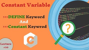 Constant in C Language in Urdu/Hindi | Programming Terms Official