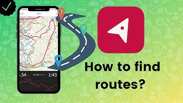How to find routes on OS Maps?