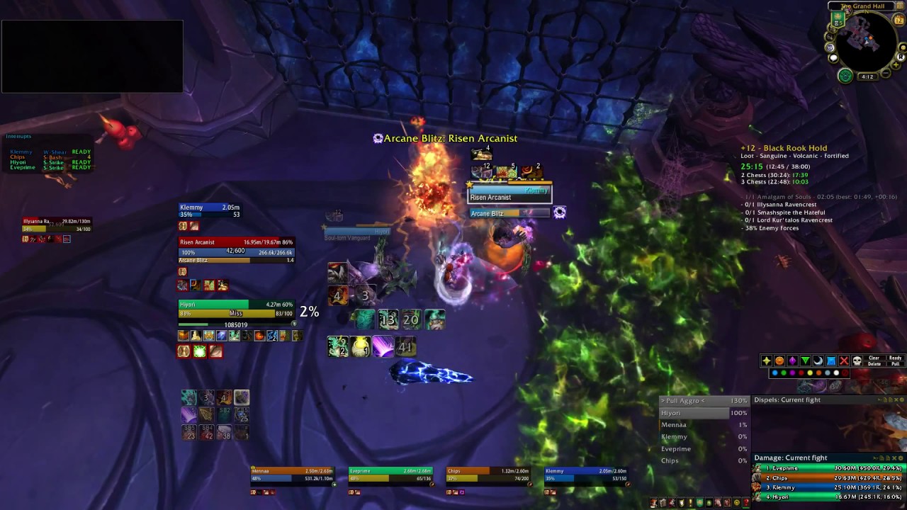 Mythic +12 BRH (2 chested) BrM PoV