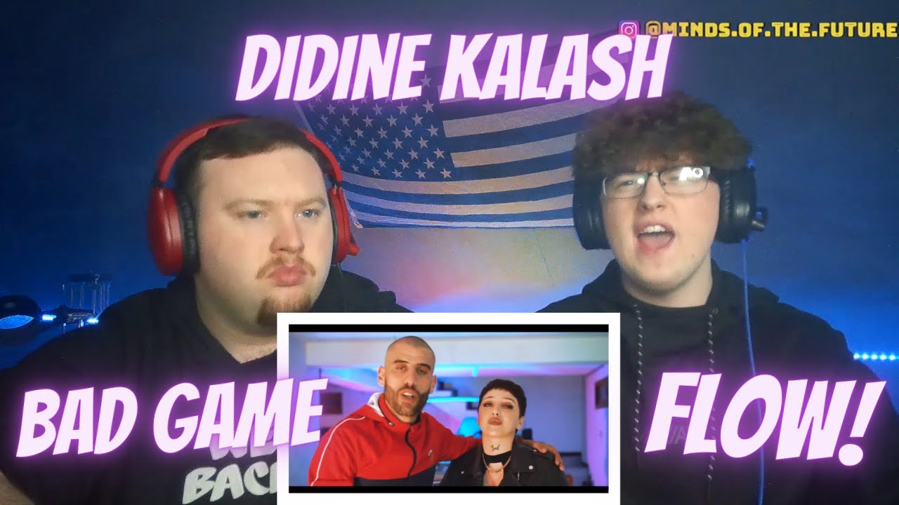 Didine Kalash - Bad Game (Official Music Vidéo) - Prod By MHD | Reaction!!