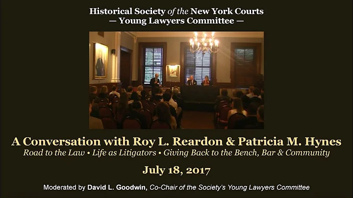 A Conversation with Roy L. Reardon & Patricia M. H...