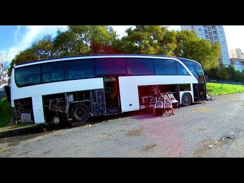 Esenler Otogarındaki Kaderine Bırakılmış Otobüsler