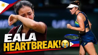 Alex Eala’s Berlin Dream Ends After Tough Semifinal Loss to Noskova 💔😭 #alexeala  #tennis 