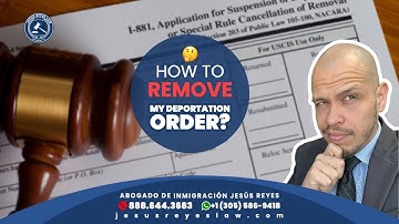 How to remove my deportation order? 🤔🛫 #inmigración #abogado