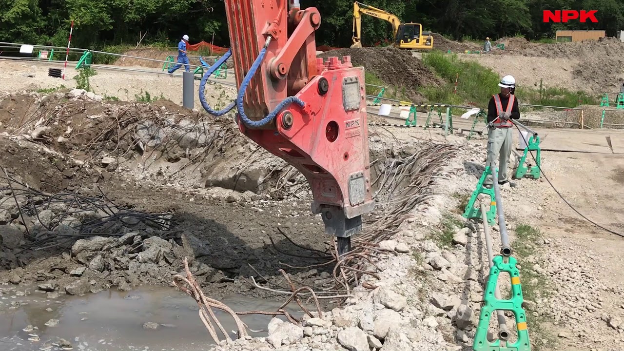Hydraulic Hammer GH-18 - YouTube Hydraulic Hammer GH-18 - YouTube