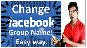 How to Change Group Name in fb 2020 | Change Facebook Group name/Url Address (Bangla) #TechYouTube
