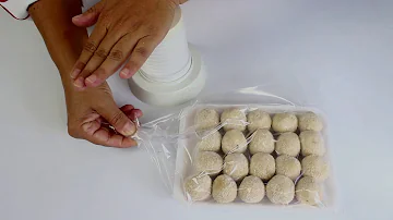 Como fazer salgadinhos para congelar?