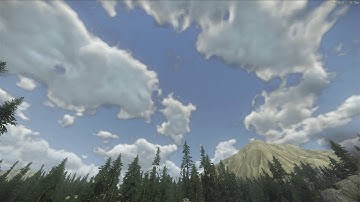Cryengine 5 volumetric clouds and overcast GI