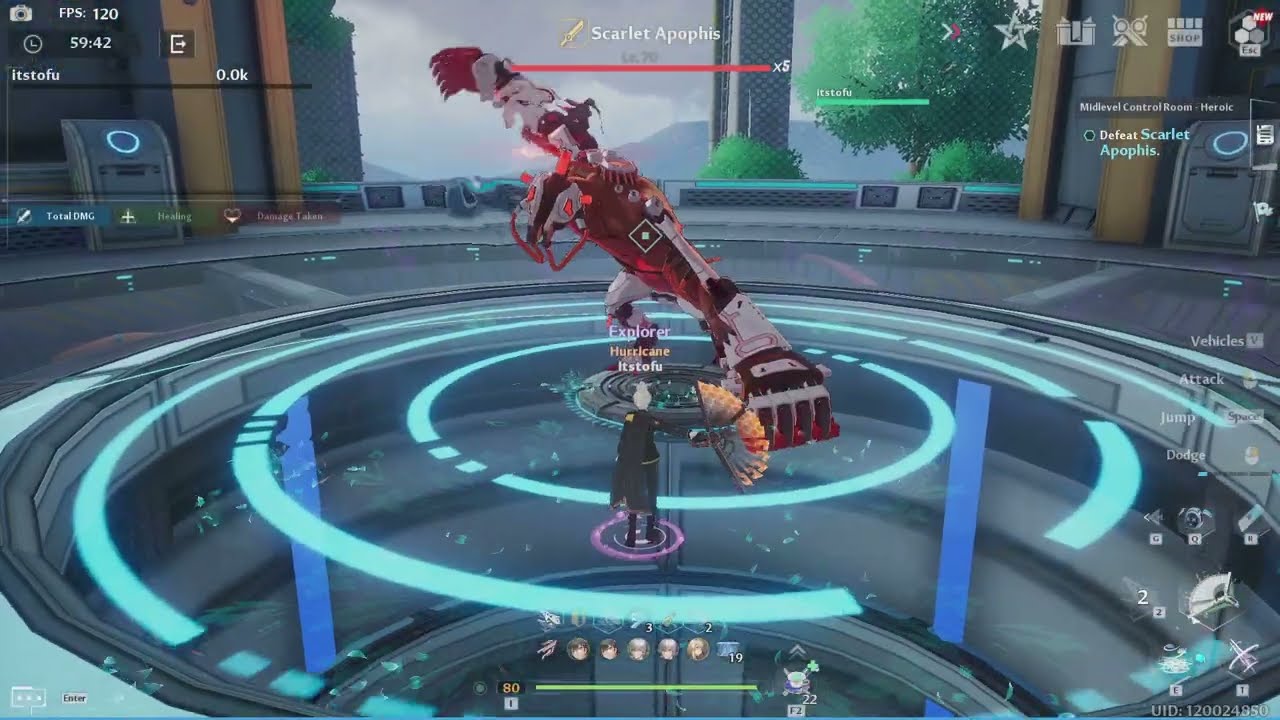 Tower of Fantasy - Heroic Apo 2min32s with Tian