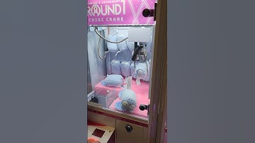 Chibi crane win! #Round1 #arcade