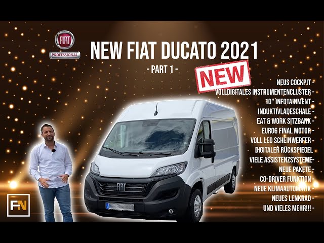 Fiat Ducato Modellpflege 2021 – Cockpit neu