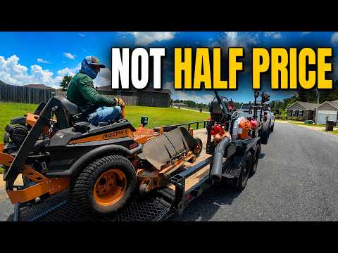 Why We Don't Cut Front Yards for "Half The Price"