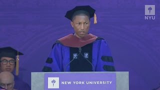 Pharrell's inspirational graduation speech championing women's rights