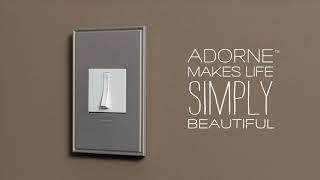 Adorne Switches and Dimmers with LeGrande at Alcon Lighting