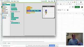 Data Logging with MicroBlocks and a micro bit