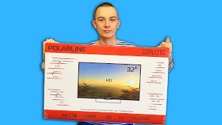 ТЕЛЕВИЗОР POLARLINE С ALIEXPRESS ЗА 5300 РУБЛЕЙ!