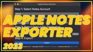 How to Export All Apple Notes (2023)