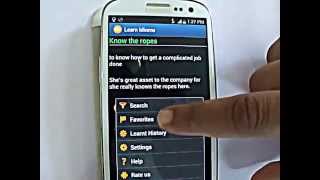 Learn Idioms - Android application @ Google Play Store screenshot 2