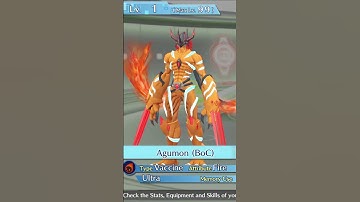 Showcase Digimon and Skill Agumon (Bond of Bravery) BoB - Digimon Story: Cyber Sleuth Mod