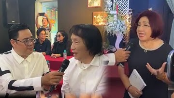 Lệ Thủy, Minh Vương, Ngọc Huyền, Kim Cương đến tưởng niệm ns DIỆP LANG