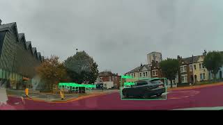 HOS 1.0  drivable area segmentation and object detection