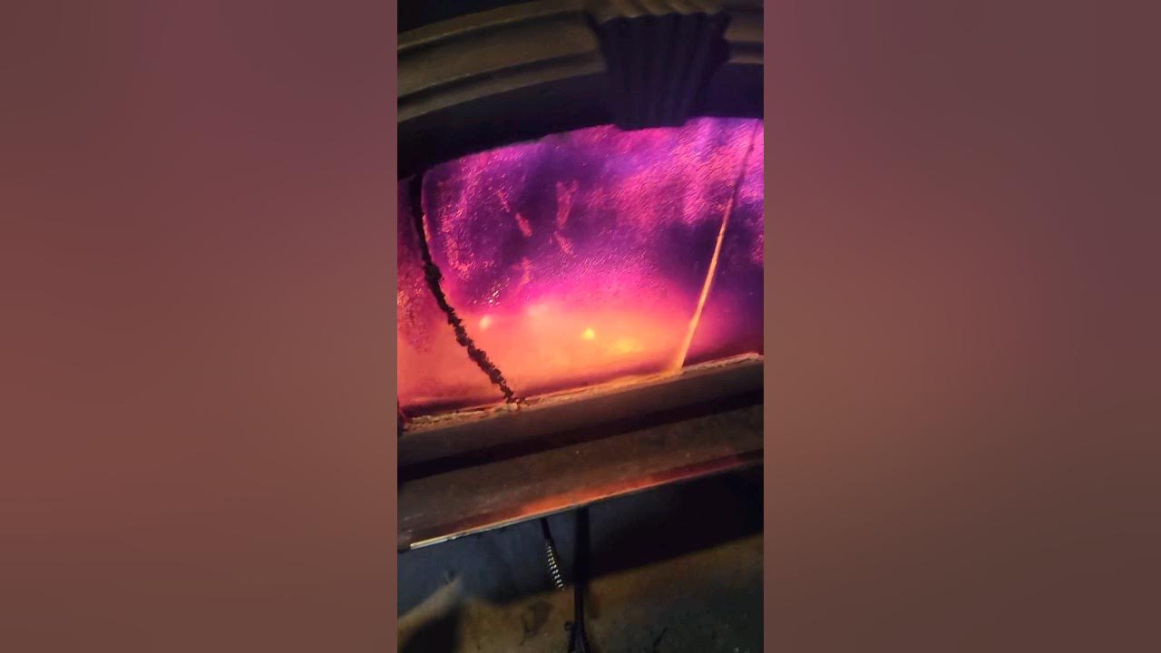 Wood stove door breathing on its own YouTube