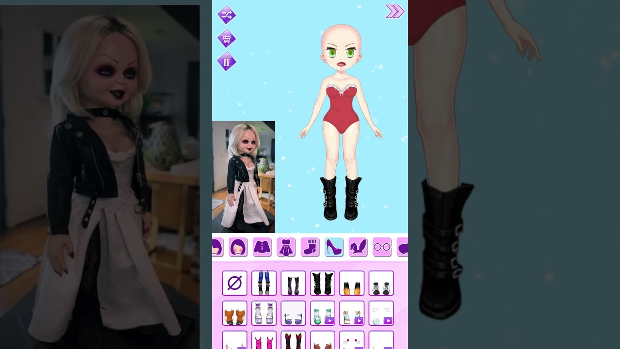 Anime Doll Dress up Girl Games
