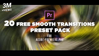 20 FREE Smooth Transitions Premiere Pro | Free Transitions Premiere Pro Sam Kolder Style Presets screenshot 5