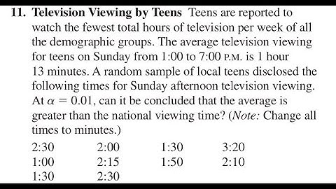 For Exercises 7 through perform each of the following steps. a. State the hypotheses and identify th