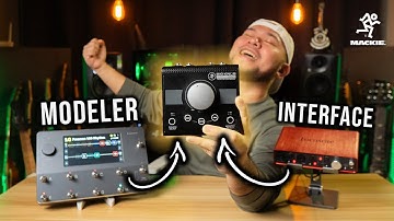 SWITCHING between Guitar Modeler and Interface | Mackie Big Knob Passive