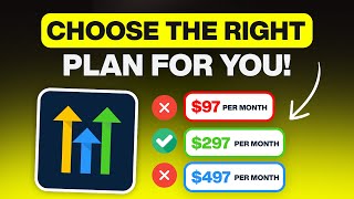 GoHighLevel Pricing Explained: $97 vs $297 vs $497 (Don’t Choose a WRONG Plan)