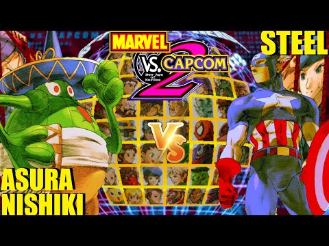 MvC2 Mvci Umvc3 STEEL vs ASURANISHIKI pt 2