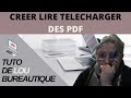 Tuto tlcharger lire crer des fichiers pdf