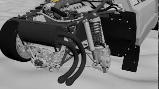 3DS MAX - Car rig suspensions test