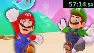 We used Online Multiplayer to get the World Record in Mario Odyssey