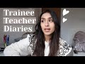 TRAINEE TEACHER DIARIES | Starting placement, what's in my bag, ootd