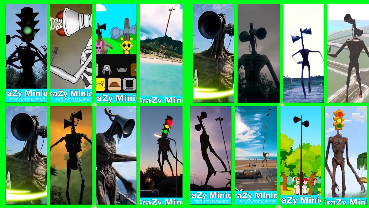 🚨 Siren Head Evolution with Coffin Dance Music  Funny & Scary Moments Compilation 💀#coffindance