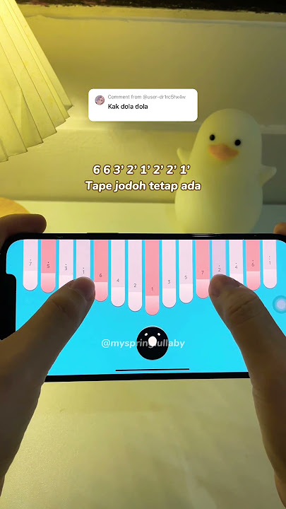 Tutoril lagu 'DOLA DOLA' pake keylimba! #belajarkalimba