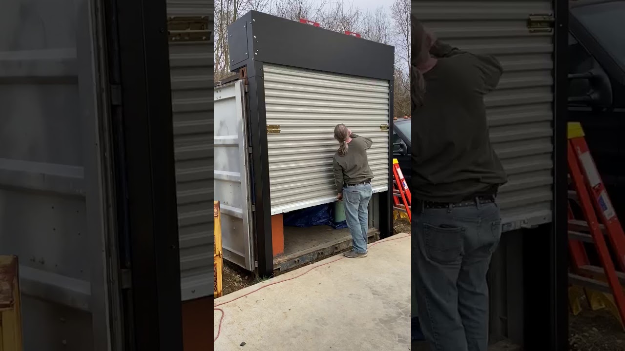 Shipping Container Door Demo - Deluxe Version