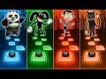 Panda vs Cartoon Dog vs Mr Bean vs Cartoon Cat | Tiles Hop EDM Rush