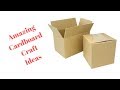 5 Cardboard Boxes Ideas | DIY Storage Box | DIY Organizer | Easy Cardboard Crafts