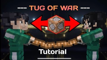 Squid Game: Tug of War in Minecraft | Command Block Tutorial