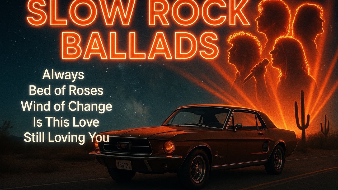 Best Slow Rock Ballads Romantic Collection | Inspired by Aerosmith & Whitesnake | 80s 90s Hits