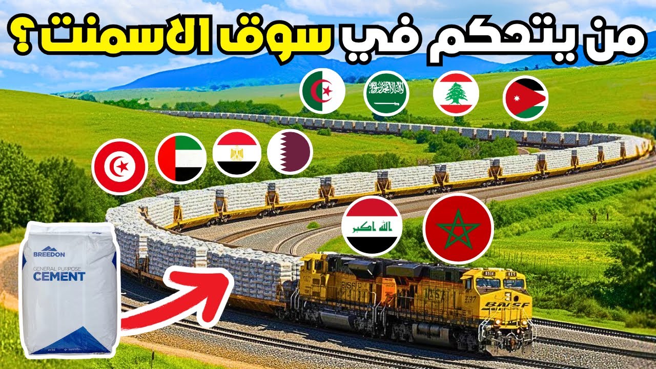 Новый шокирующий отчет: 10 крупнейших стран-производителей цемента в арабском мире к 2025 году!