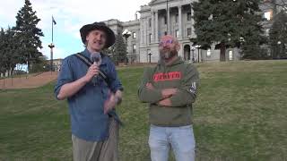 "THIS WAR IS ILLEGAL!" - April 7th Protest Outside the Colorado State Capitol